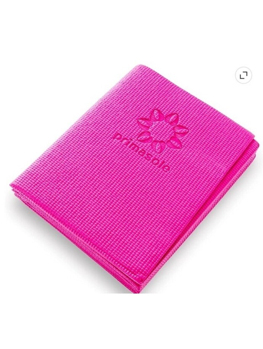Primasole Foldable Yoga Mat - Compact & Travel-Friendly Fuchsia Pink New